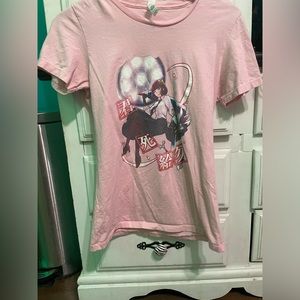 Pink Yosano Akiko Anime Bungou Stray Dogs Shirt